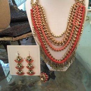 Stella&Dot Carmen statement necklace.